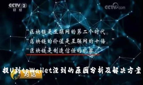 提U到tpWallet没到的原因分析及解决方案