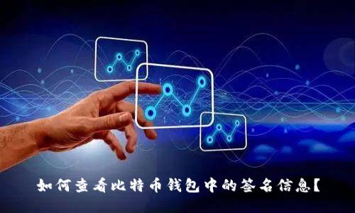 如何查看比特币钱包中的签名信息？