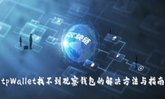 tpWallet找不到观察钱包的解